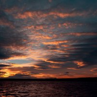 Осенний закат :: Владимир Калеев