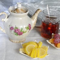 Чай с мармеладом... :: Надежда Куркина 