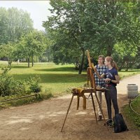 My magic Petersburg_04280_Таврический сад :: Станислав Лебединский