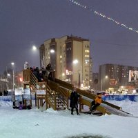 В очередь , в очередь .., с горки . :: Мила Бовкун В очередь , в очередь .., с горки . :: Мила Бовкун