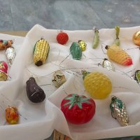 Стеклянные новогодние игрушки :: Gen Vel