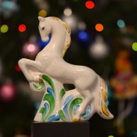 Новогодняя лошадка :: Юрий Полторыхин.