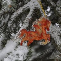 Символ грядущего года - Красная Огненная Лошадь :: Татьяна Машошина