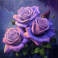 Сиреневые розы :: Наталья Куликова