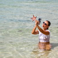 Селфи со звездой :: Dmitry i Mary S