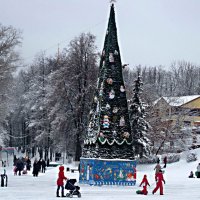 В НОВОГОДНИЕ ПРАЗДНИКИ КОГДА-ТО... :: Елена Семигина