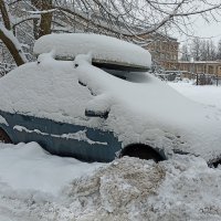 Машина - сугроб! :: Лилия * Машина - сугроб! :: Лилия *