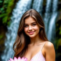 Девушка с лилией :: Сергей Кочнев