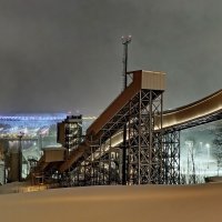 Не счесть трамплинов зимнею порою,.. :: Александр Чеботарь