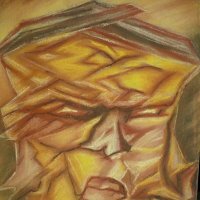 Из цикла "Боль". Пастель. 1989 г. :: Валерий Кокорев Из цикла "Боль". Пастель. 1989 г. :: Валерий Кокорев