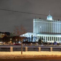 Новогодняя Москва вечером :: Gen 