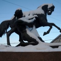 на Аничковом мосту :: zavitok *