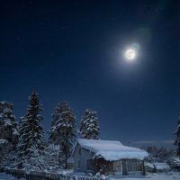 Ночь перед рождеством.... :: Ольга Cоломатина