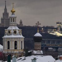 Москва со смотровой площадки РАН :: <<< Наташа >>>