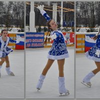 Снегурочка фигуристка :: Татьяна Машошина Снегурочка фигуристка :: Татьяна Машошина