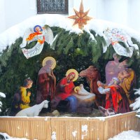 Рождественский вертеп. Церковь преп. Евфросинии Московской :: Константин Анисимов Рождественский вертеп. Церковь преп. Евфросинии Московской :: Константин Анисимов