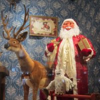 Дедушка Мороз с оленем и совой :: Дмитрий Никитин Дедушка Мороз с оленем и совой :: Дмитрий Никитин