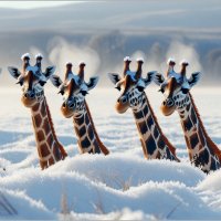 " Внезапно выпал снег...." :: antri