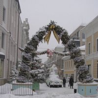 Метель в Столешниковом переулке :: Анна Воробьева