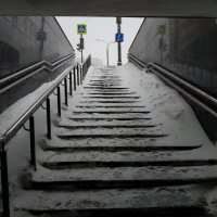 В Москве - снег :: Андрей Лукьянов В Москве - снег :: Андрей Лукьянов