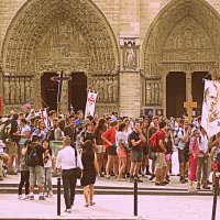 Париж с автобуса. :: Владимир Драгунский Париж с автобуса. :: Владимир Драгунский