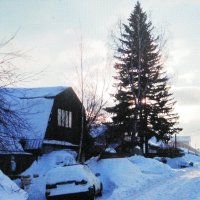 Всё засыпал снег :: Людмила Смородинская