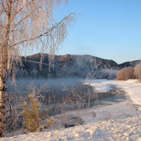 Зима на Бие :: елена беликова