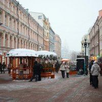 Новогодний Арбат :: Evgeny Mameev