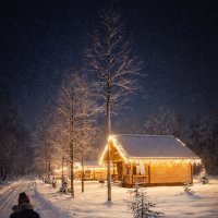 Вечерняя волшебная прогулка :: Дмитрий Колесников