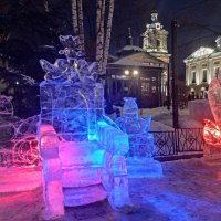 Свет, цвет, лед :: Александр Чеботарь