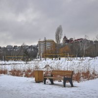 Адмиралтейская набережная зимой :: Татьяна Машошина