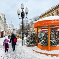 Арбат новогодний :: Dar(k) Life