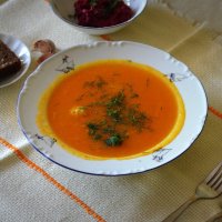 Суп-пюре из тыквы - частичка лета :: Татьяна Лютаева