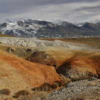 Цветные горы Кызыл-Чина ( Марс-1) :: елена беликова Цветные горы Кызыл-Чина ( Марс-1) :: елена беликова