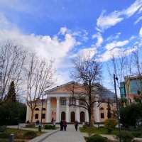 Сквер Н.Островского в Рождество :: Tata Wolf