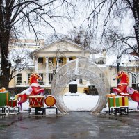 Москва Новогодняя :: Gen