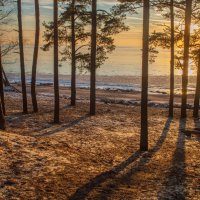 Вечер у моря....... :: Юрий Цыплятников