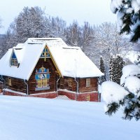 Теремок во Флёново. :: Милешкин Владимир Алексеевич 