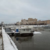 Пушкинская набережная  зимой :: ИРЭН@ .
