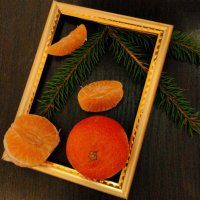 Мандариновый этюд :: Галина Бобкина