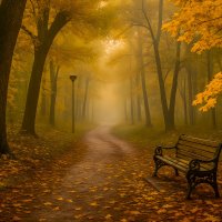 Осенний парк. :: Aleksey Afonin