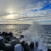 Дыхание зимней Балтики. :: Михаил Свиденцов