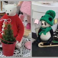 Новогодние куклы на выставке :: Татьяна Машошина