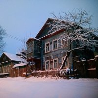 Зимний вечер в городе :: Сергей Кочнев