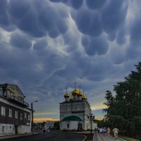 Облака - мамматусы. :: Михаил Колосов 