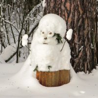 Снежная фигурка :: Андрей Снегерёв