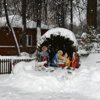 Москва. Воронцовский парк. Рождественский вертеп. :: Наташа *****