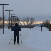 За городом.Зимнее утро :: Венера Чуйкова