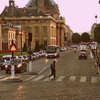 На автобусе по Парижу. :: Владимир Драгунский