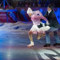 Чемпионы мира Оксана Домнина и Максим Шабалин. :: Виктор Евстратов Чемпионы мира Оксана Домнина и Максим Шабалин. :: Виктор Евстратов